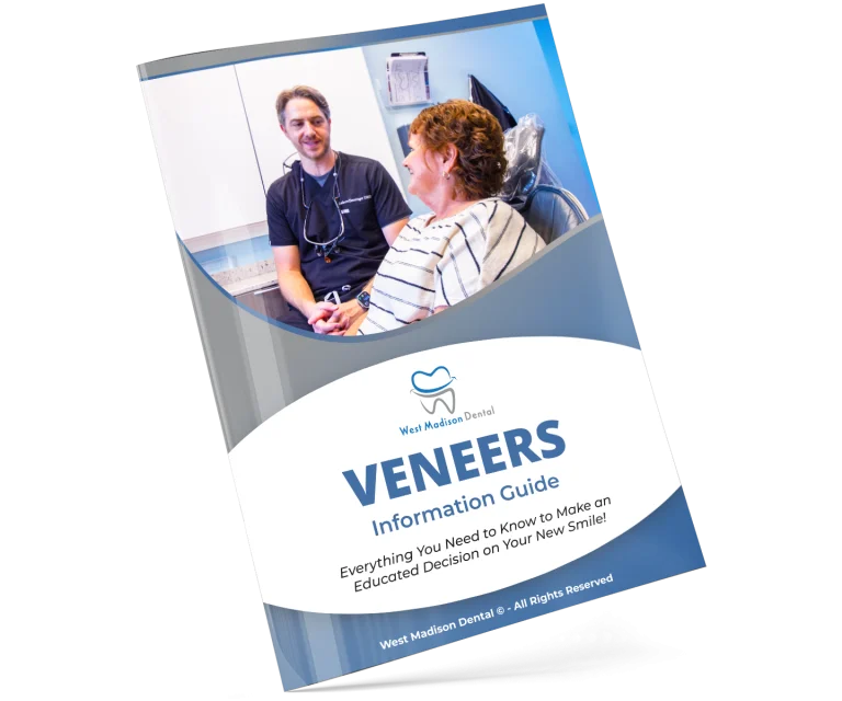 Cover of the veneers information guide